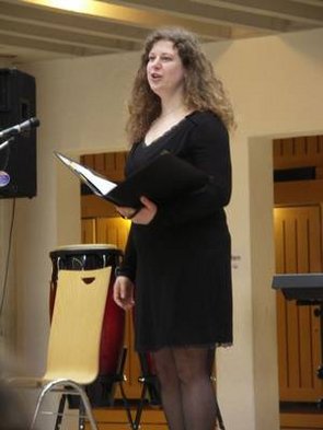 Förderpreisträgerin Beate Hariades 