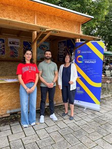 Infostand Integrationsbeirat am Fest der Kulturen in Neufahrn